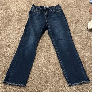 Women's Blue Jeans. Slightly skinny jeans